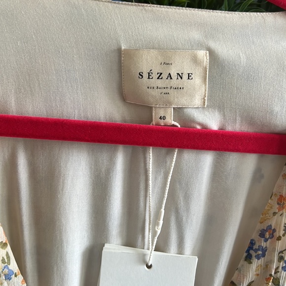 NWT Sézane Barbara dress size FR40 or US8 - Picture 3 of 8